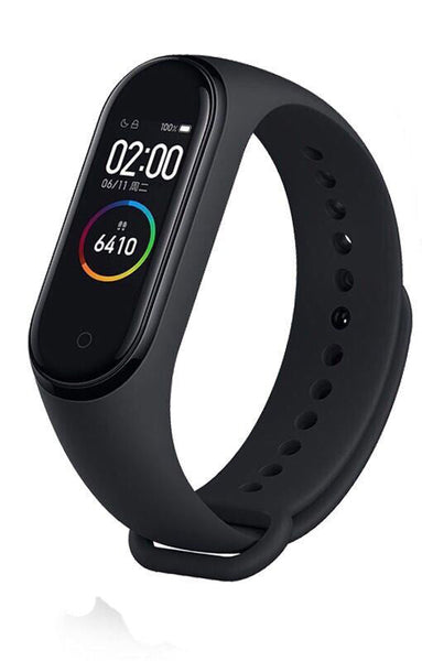 HKM-424147 Multi-Function Electronic Sports Watch with Tonneau Dial - 635x Smart Bracelet for Men, Black, 11.8mm Thickness