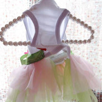 HKM-4241981 Spring and Summer Cotton Princess Skirt for Female Teddy Dogs
