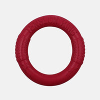 HKM-4244413 Portable EVA Pet Pull Ring Interactive Training Circle - 18cm Diameter Natural Loofah Material