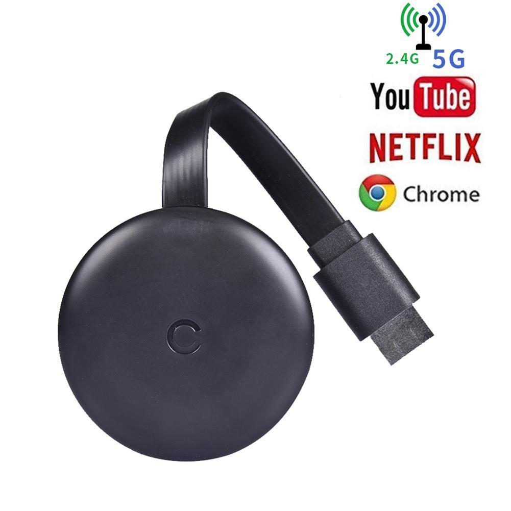 HKM-424467 Wireless Display Adapter for iOS Devices - 4K & 1080P Resolution Support, Multiple Video Formats, ABS Material