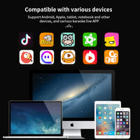 HKM-424531 Portable USB Audio Mixer and Sound Card for PC and Mobile Devices
