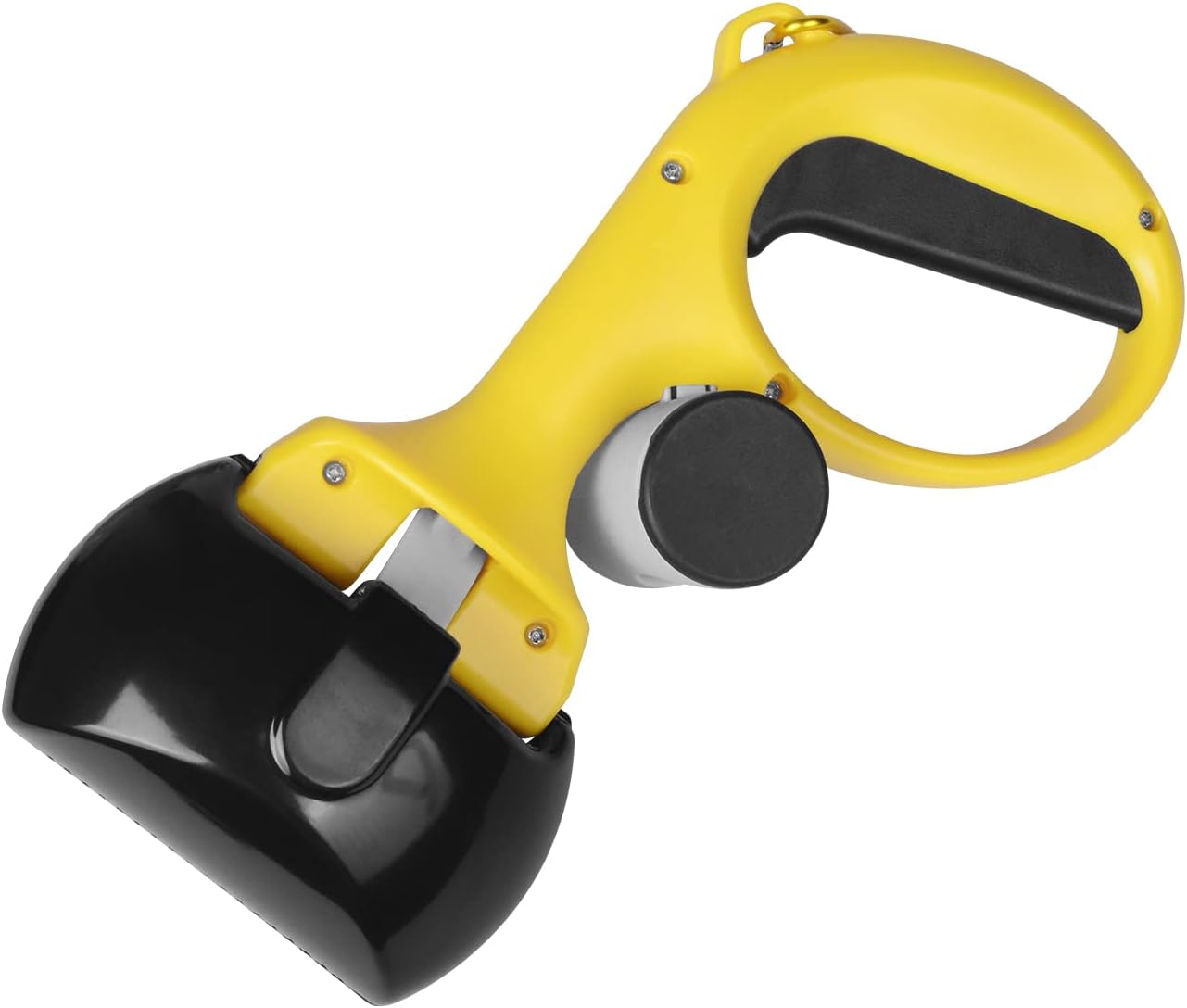 HKM-4246845 Durable Pooper Scooper for Dogs and Cats with Trash Bag Holder, Heavy-Duty ABS Material for Easy Cleanup