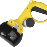HKM-4246845 Durable Pooper Scooper for Dogs and Cats with Trash Bag Holder, Heavy-Duty ABS Material for Easy Cleanup