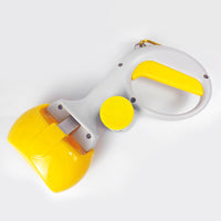 HKM-4246845 Durable Pooper Scooper for Dogs and Cats with Trash Bag Holder, Heavy-Duty ABS Material for Easy Cleanup
