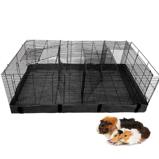HKM-4247229 Durable Blue Waterproof Cover for Hamster and Guinea Pig Cages, 47 x 24 x 3.7 inches