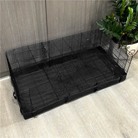 HKM-4247229 Durable Blue Waterproof Cover for Hamster and Guinea Pig Cages, 47 x 24 x 3.7 inches