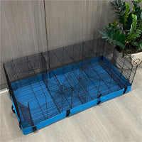 HKM-4247229 Durable Blue Waterproof Cover for Hamster and Guinea Pig Cages, 47 x 24 x 3.7 inches