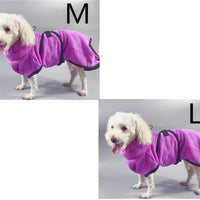 HKM-4249021 Quick-Drying Fiber Bath Towel for Cats - Soft, Absorbent, Multiple Sizes Available
