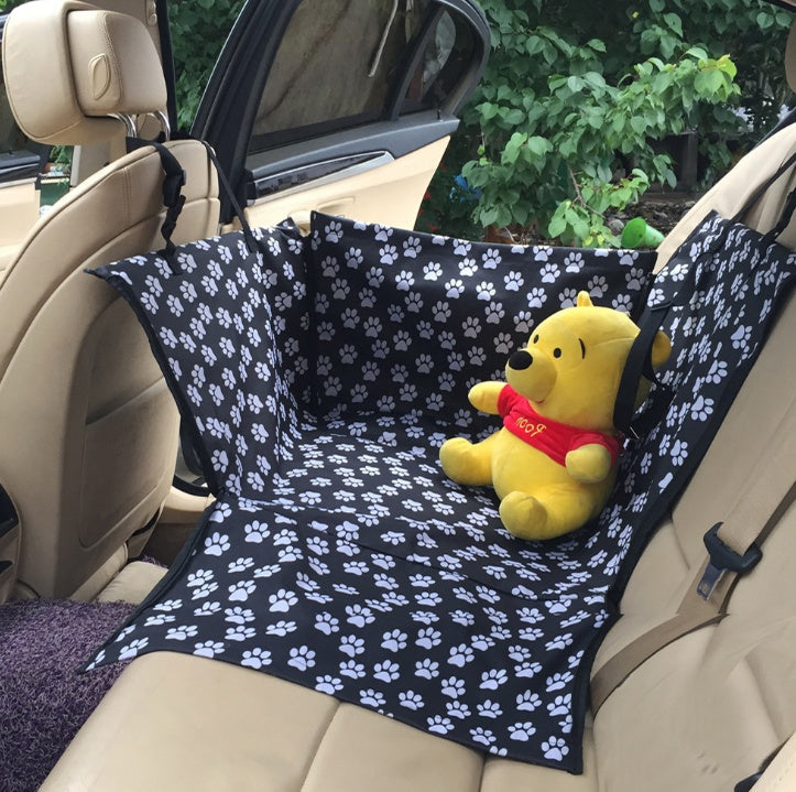 HKM-4251197 Waterproof Dog Car Seat Cover with Safety Buckle and Zipper for Large and Medium Pets