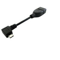 HKM-425171 Elbow Micro USB OTG Data Cable for Mobile and Tablet Devices