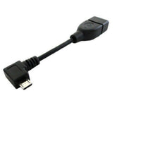 HKM-425171 Elbow Micro USB OTG Data Cable for Mobile and Tablet Devices