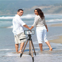 HKM-425491 Telescopic Mobile Phone Tripod with 3-in-1 Lens Set for Enhanced Photography