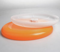HKM-4255933 LED Flying Saucer Spin Disk Toy with Colorful Lights - Outdoor Fun Adventure