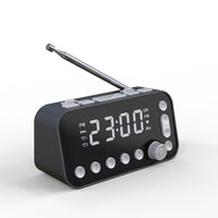 HKM-425619 DAB Bedside Alarm Clock with USB Charging, Adjustable Brightness, and Dual Alarm Settings