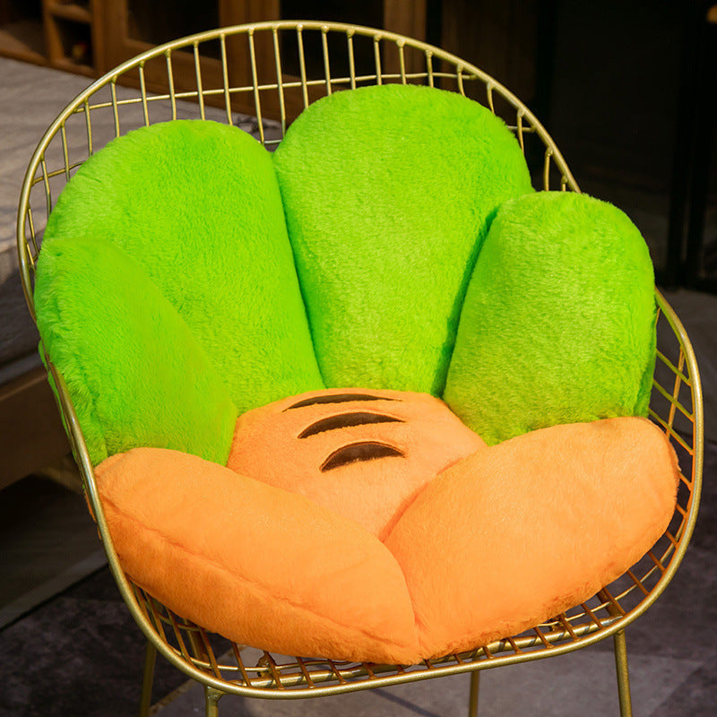 HKM-425747 Creative Plush Carrot Cushion for Kids - Soft Short Plush Sofa Pillow (55x65cm & 60x75cm)