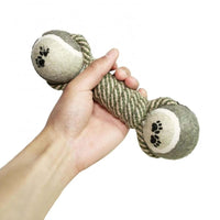 HKM-4257725 Durable Cotton Rope Knot Toy for Medium and Large Dogs - Interactive Chewing Toy