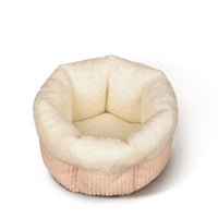 HKM-4259133 Cozy Cat Nest for Winter - Washed Cotton & PP Cotton Filling, Fully Machine Washable