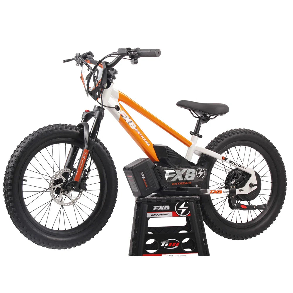 HKM-426195 Children's 20-Inch Electric Bike with 800W Hub Motor, 36V Lithium Battery, and Hydraulic Disc Brakes for Ages 8-14