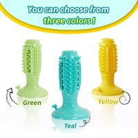 HKM-4262333 Interactive Squeaky Dog Balls - 4 Pack Teething Chew Toys for Teeth Cleaning and Training Small Dogs