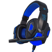 HKM-426259 Head-Mounted Gaming Headphones with Microphone - Luminous and Non-Luminous Options