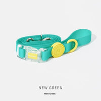HKM-4262845 Durable Nylon Dog Collar and Hand-Holding Rope in Multiple Colors