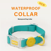 HKM-4262845 Durable Nylon Dog Collar and Hand-Holding Rope in Multiple Colors