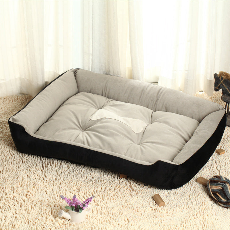 HKM-4264893 Cozy Pet Nest Mat with Non-Slip Bottom, Available in Multiple Sizes