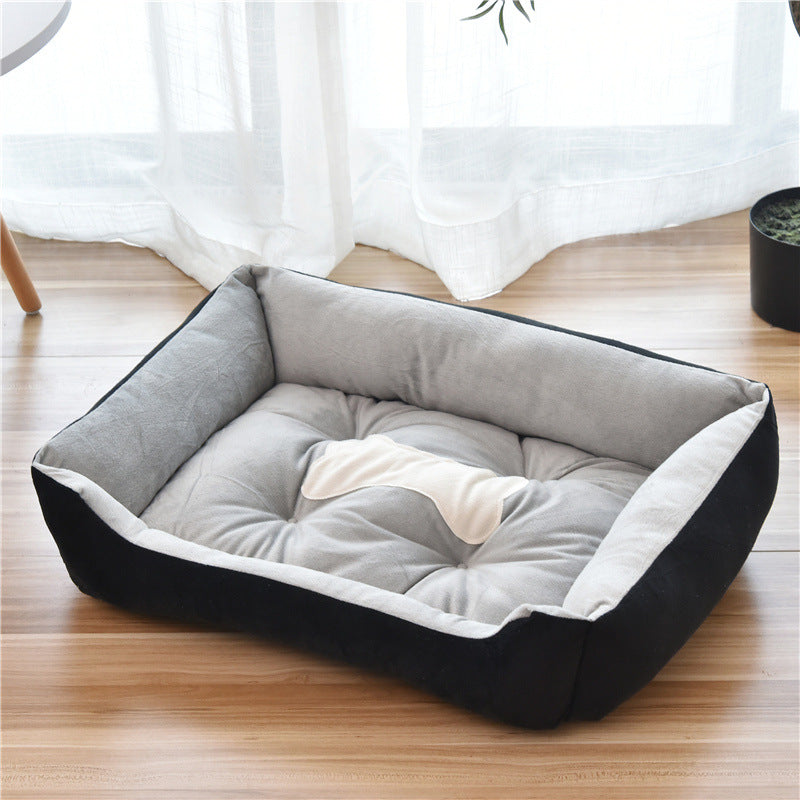 HKM-4264893 Cozy Pet Nest Mat with Non-Slip Bottom, Available in Multiple Sizes