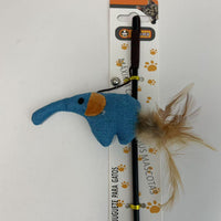 HKM-4265661 Interactive Elephant Cat Teasing Stick for Engaging Playtime