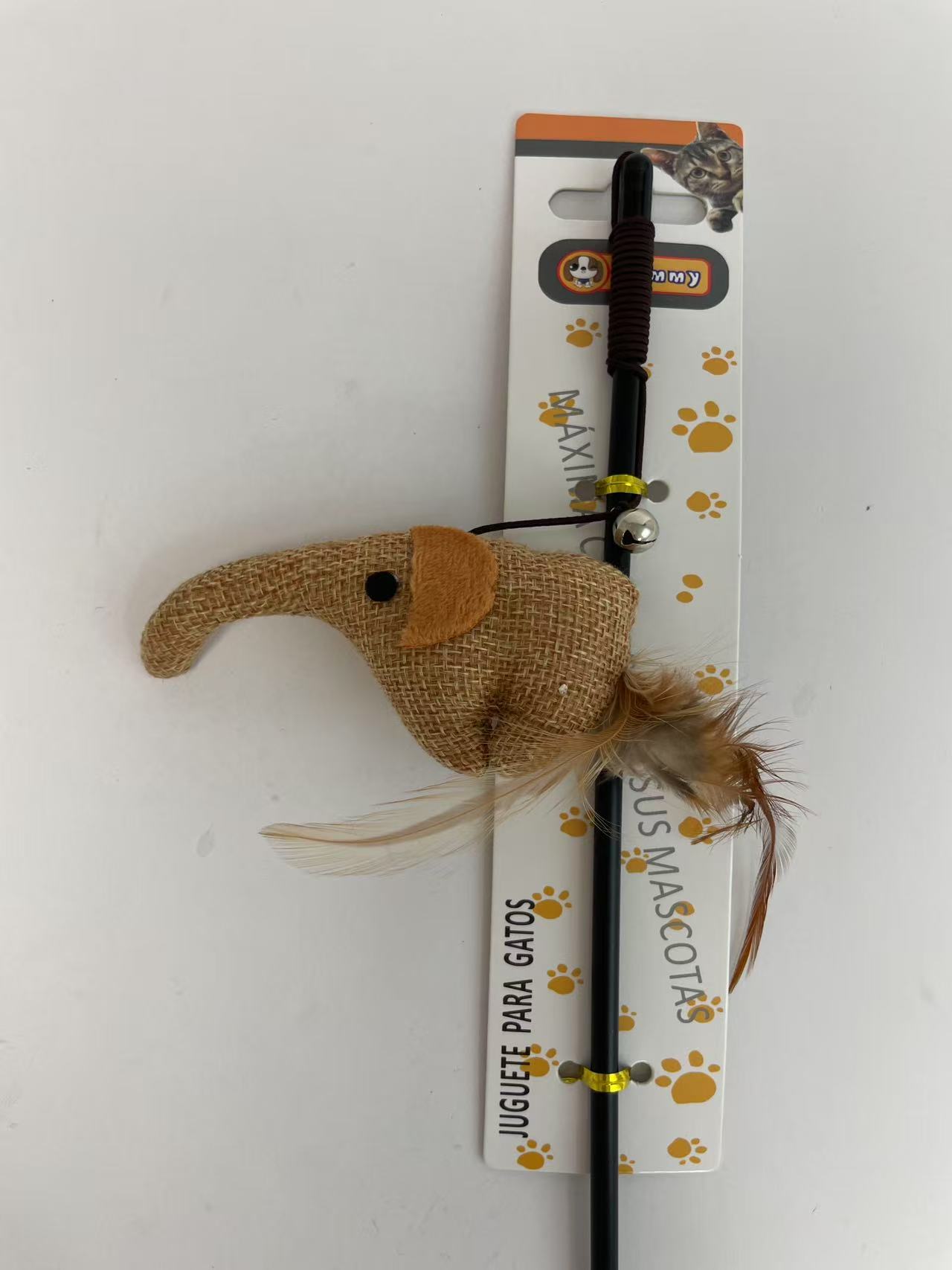 HKM-4265661 Interactive Elephant Cat Teasing Stick for Engaging Playtime