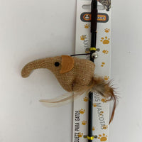 HKM-4265661 Interactive Elephant Cat Teasing Stick for Engaging Playtime