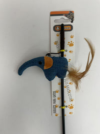 HKM-4265661 Interactive Elephant Cat Teasing Stick for Engaging Playtime
