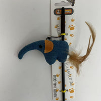 HKM-4265661 Interactive Elephant Cat Teasing Stick for Engaging Playtime