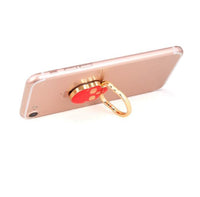HKM-426643 Multifunctional Zinc Alloy Mobile Phone Finger Ring Stand