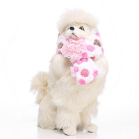 HKM-4268221 Casual Polyester Pet Dog Bib - Available in Sizes S, M, L for All Seasons
