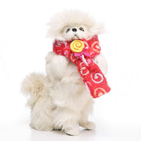HKM-4268221 Casual Polyester Pet Dog Bib - Available in Sizes S, M, L for All Seasons