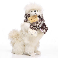 HKM-4268221 Casual Polyester Pet Dog Bib - Available in Sizes S, M, L for All Seasons