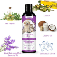 HKM-4268477 Pet Shampoo for Dogs - Soothes Itchy Skin and Softens Fur, 100ml