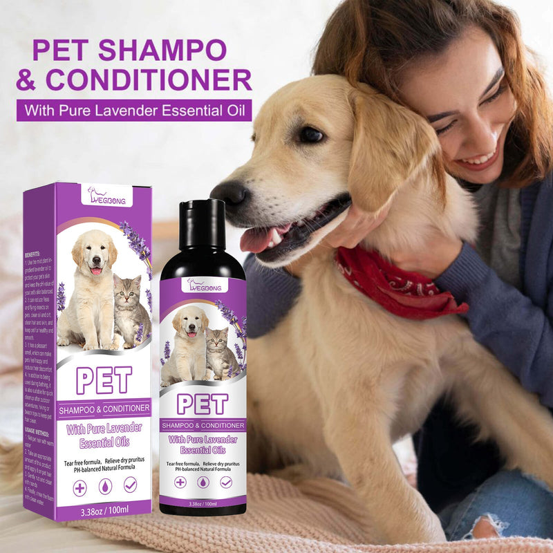 HKM-4268477 Pet Shampoo for Dogs - Soothes Itchy Skin and Softens Fur, 100ml
