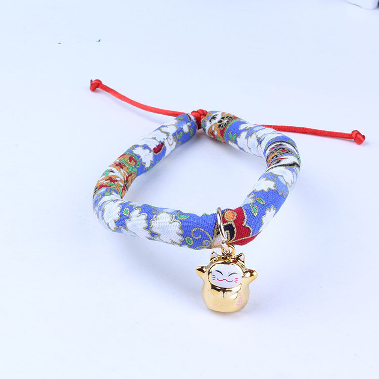 HKM-4268605 Adjustable Cloth Collars for Cats and Small Dogs - XS, S, M, L Sizes Available