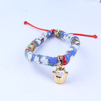 HKM-4268605 Adjustable Cloth Collars for Cats and Small Dogs - XS, S, M, L Sizes Available