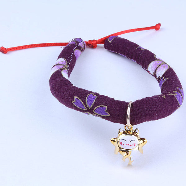 HKM-4268605 Adjustable Cloth Collars for Cats and Small Dogs - XS, S, M, L Sizes Available