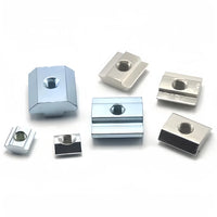 HKM-426963 M3 M4 M5 Slider Nuts for Solar Rail Installation, Compatible with M3 Thread Nut Blocks