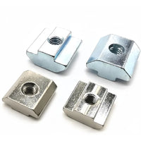 HKM-426963 M3 M4 M5 Slider Nuts for Solar Rail Installation, Compatible with M3 Thread Nut Blocks