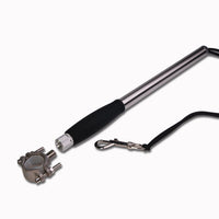 HKM-4270397 Stainless Steel Dog Walking Leash with Handheld Grip and Stretchable Design