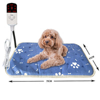 HKM-4272061 Electric Heating Pad for Dogs and Cats - Waterproof Leather, 45x45CM or 45x70CM Size Options