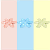 HKM-4276541 Flower-Shaped Shallow Multi-Rice Bowl Set - Available in Blue, Green, and Pink