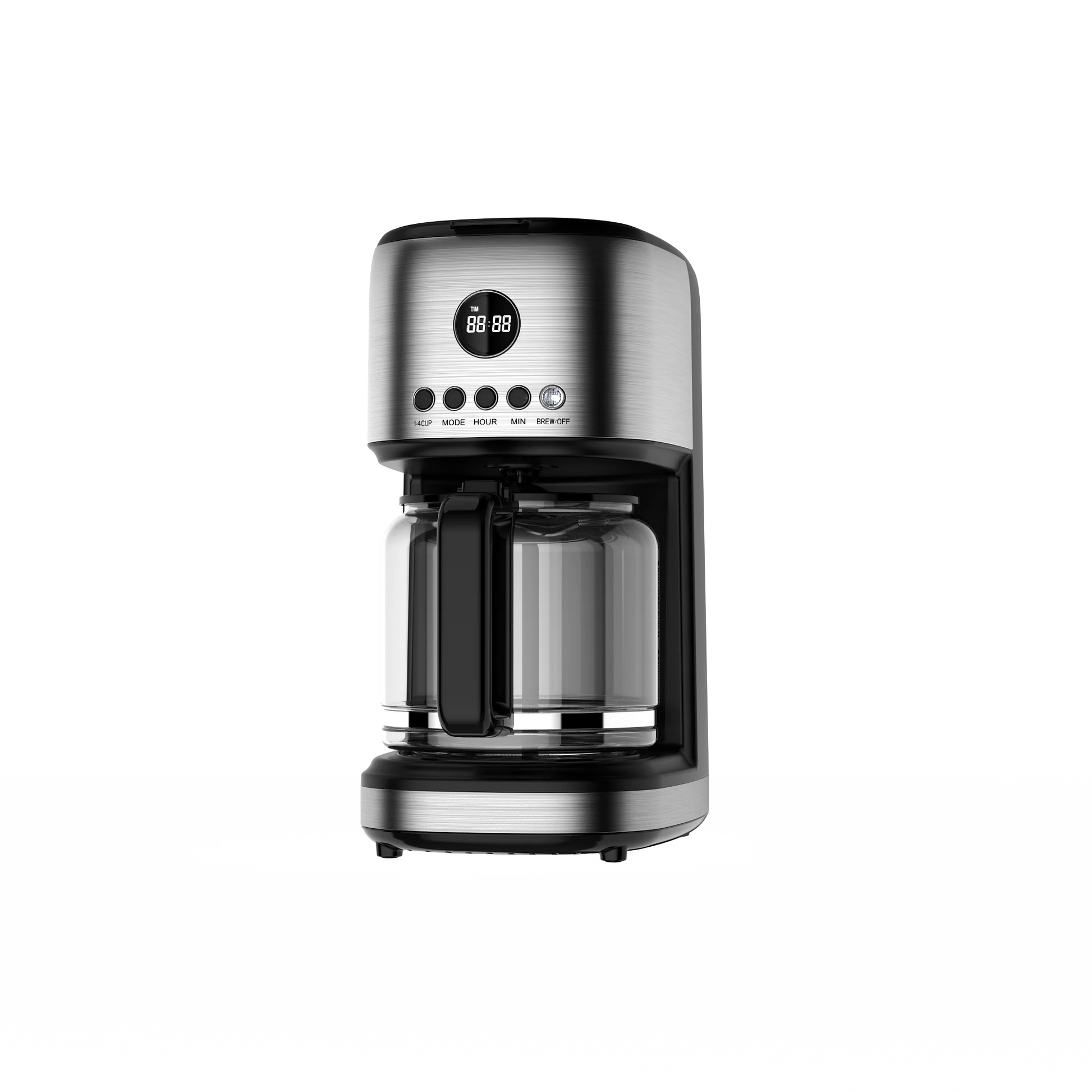 HKM-427667 Customizable Semi-Automatic Plastic Drip Coffee Maker for Home and Hotel Use