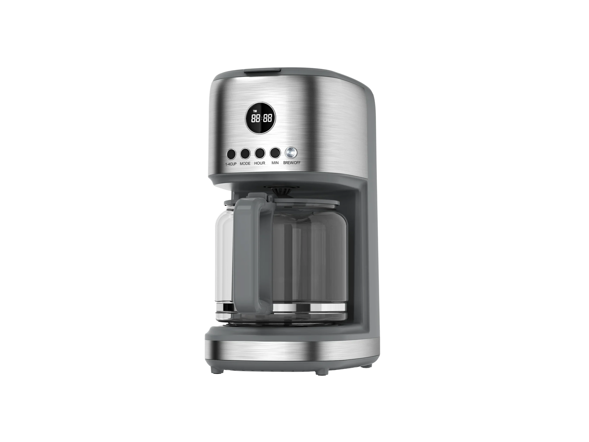 HKM-427667 Customizable Semi-Automatic Plastic Drip Coffee Maker for Home and Hotel Use