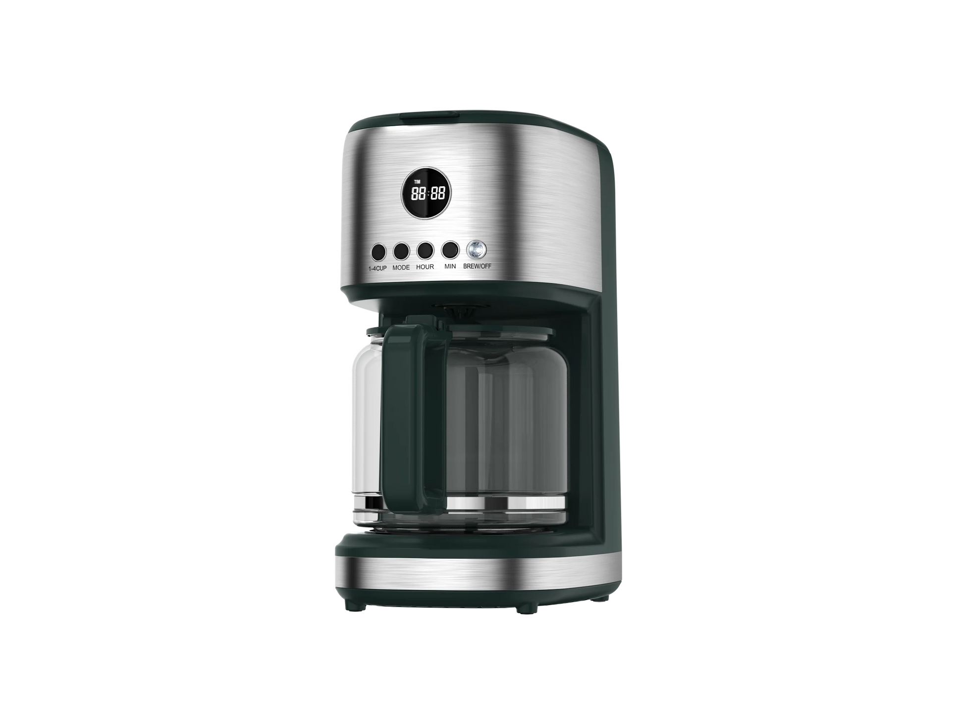 HKM-427667 Customizable Semi-Automatic Plastic Drip Coffee Maker for Home and Hotel Use